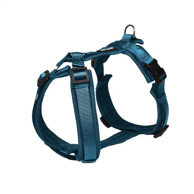 Petlando Mesh Y-Comfort Geschirr petrol M Geprüft